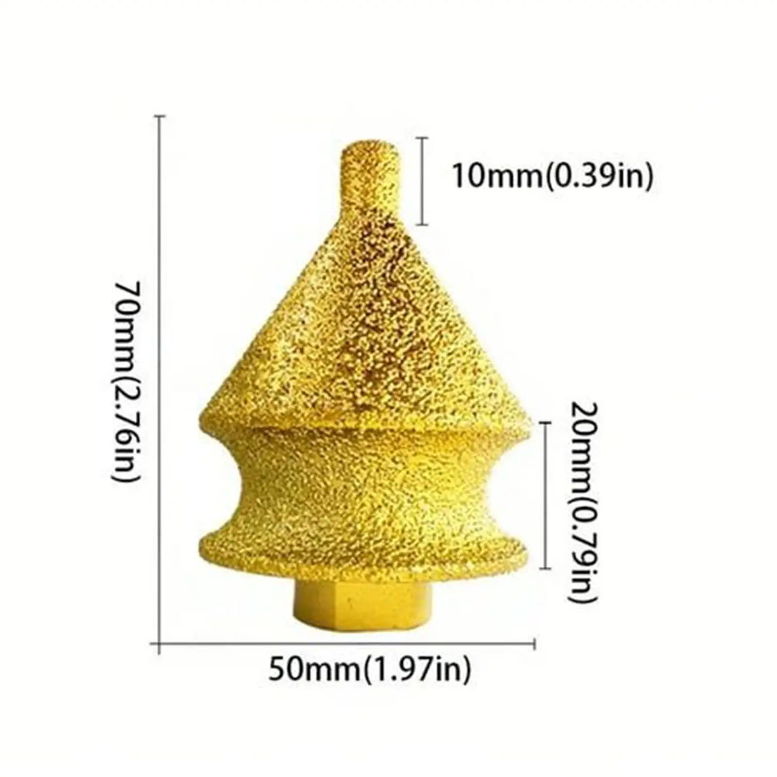 لقم غاطسة للخشب M10 ملحقات الخيط لقمة مثقاب الشطب لإزالة الأزيز من بلاط الخرسانة والخشب مطحنة معدنية من الرخام