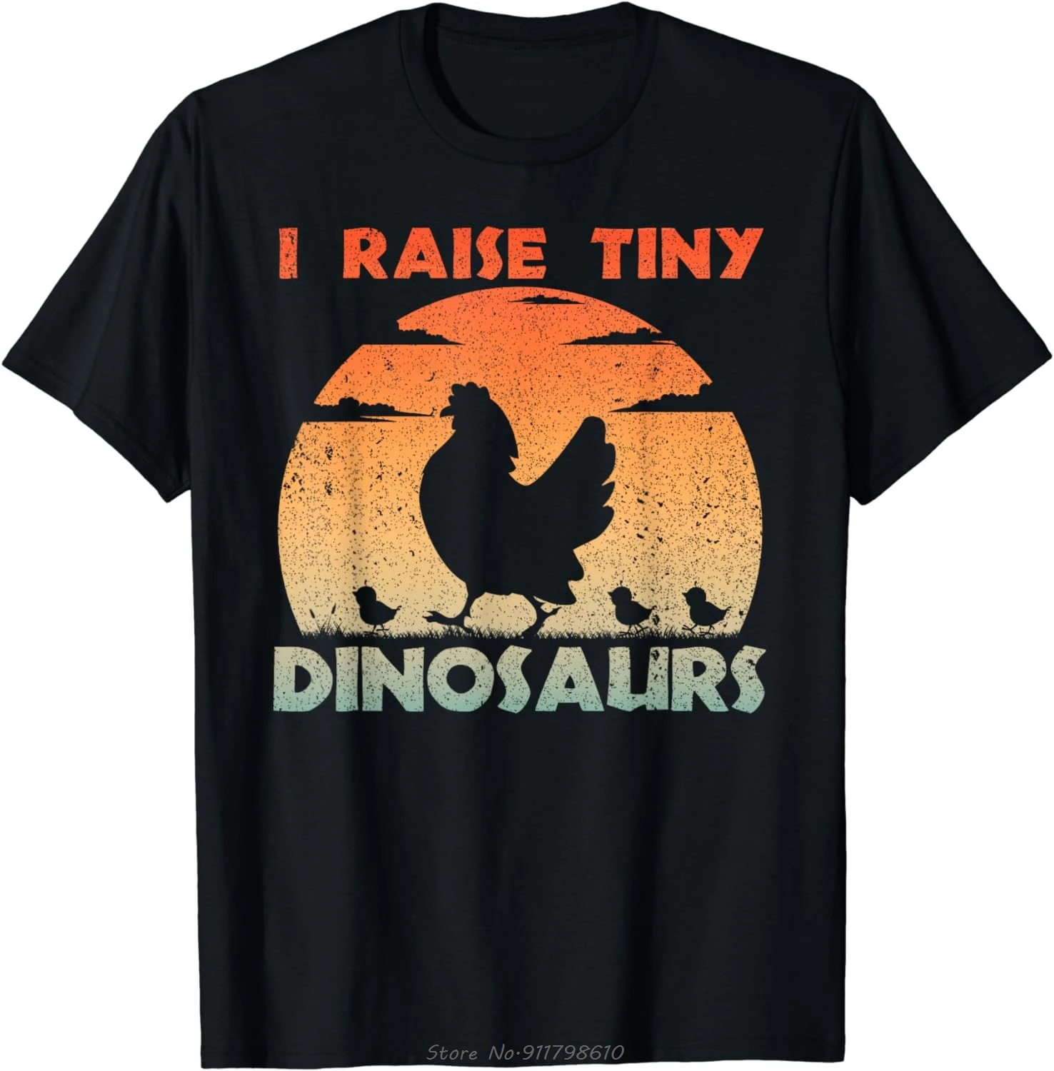 

2025 new model Cool Chicken Design Farm Lover Chicken Farmer T-Shirt Vintage Shirt Cotton Unisex Tshirt Men's Clothing Fitness T