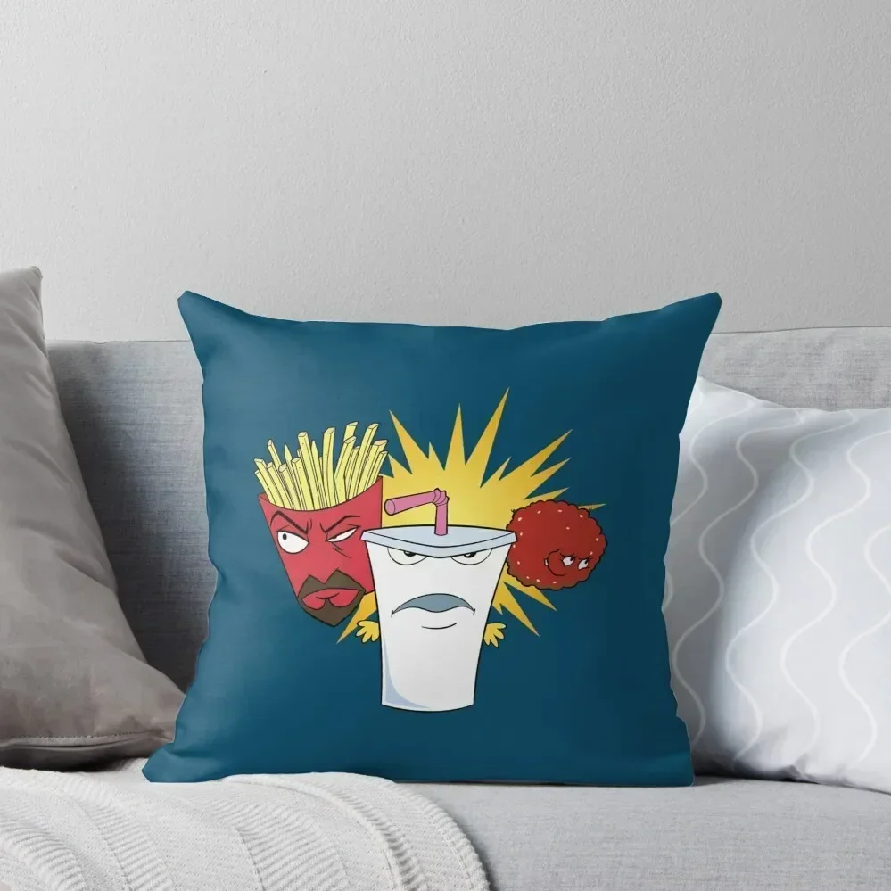

Aqua Teen Hunger Force Throw Pillow Christmas Cushion For Home bed pillows Couch Pillows Sitting Cushion pillow