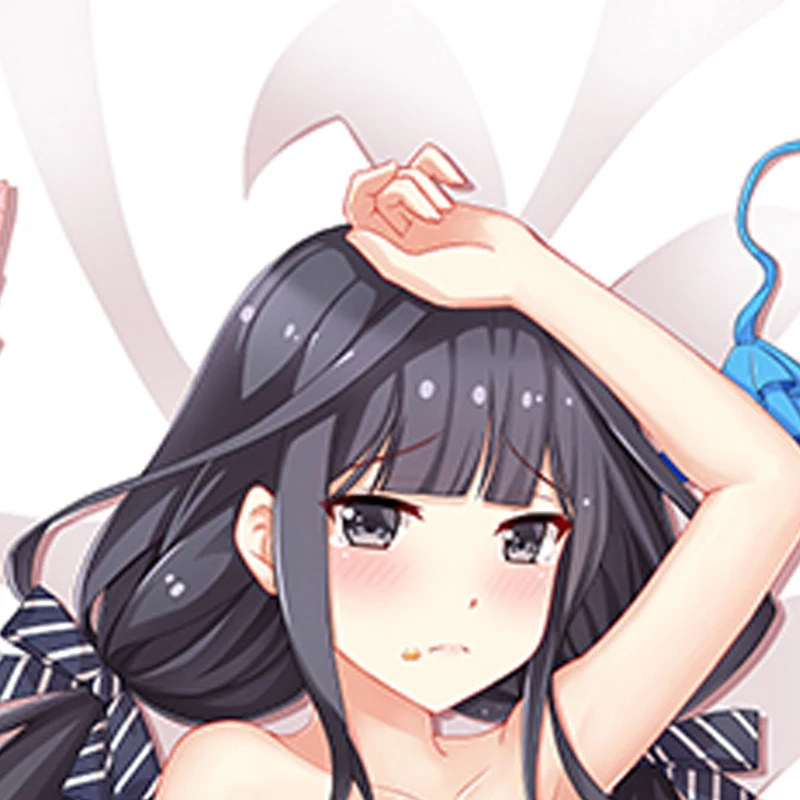 Dakimakura Anime Aki Adagaki Pillow Case Double-sided Print Of Life-size Body Pillowcase Gifts Cushion Cover