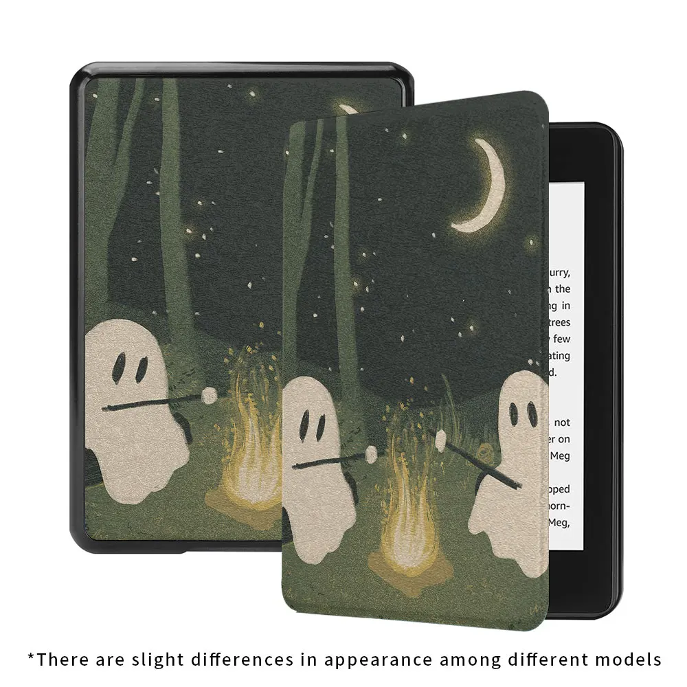 Kindle Fall Paper white3th Silikon Soft shell Funda 6,8 11. 8. Generation Paper white11. in vier ungewöhnlichen Mustern