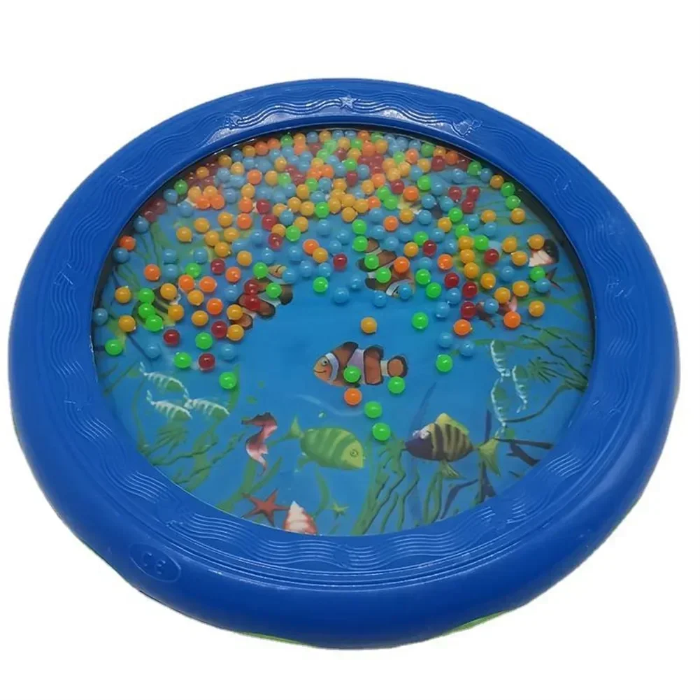 Kid Child Ocean Wave Bead Drum Gentle Sea Sound Musical Educational Toy Tool For Baby Early Learning Music Instrument Toys 1pcs