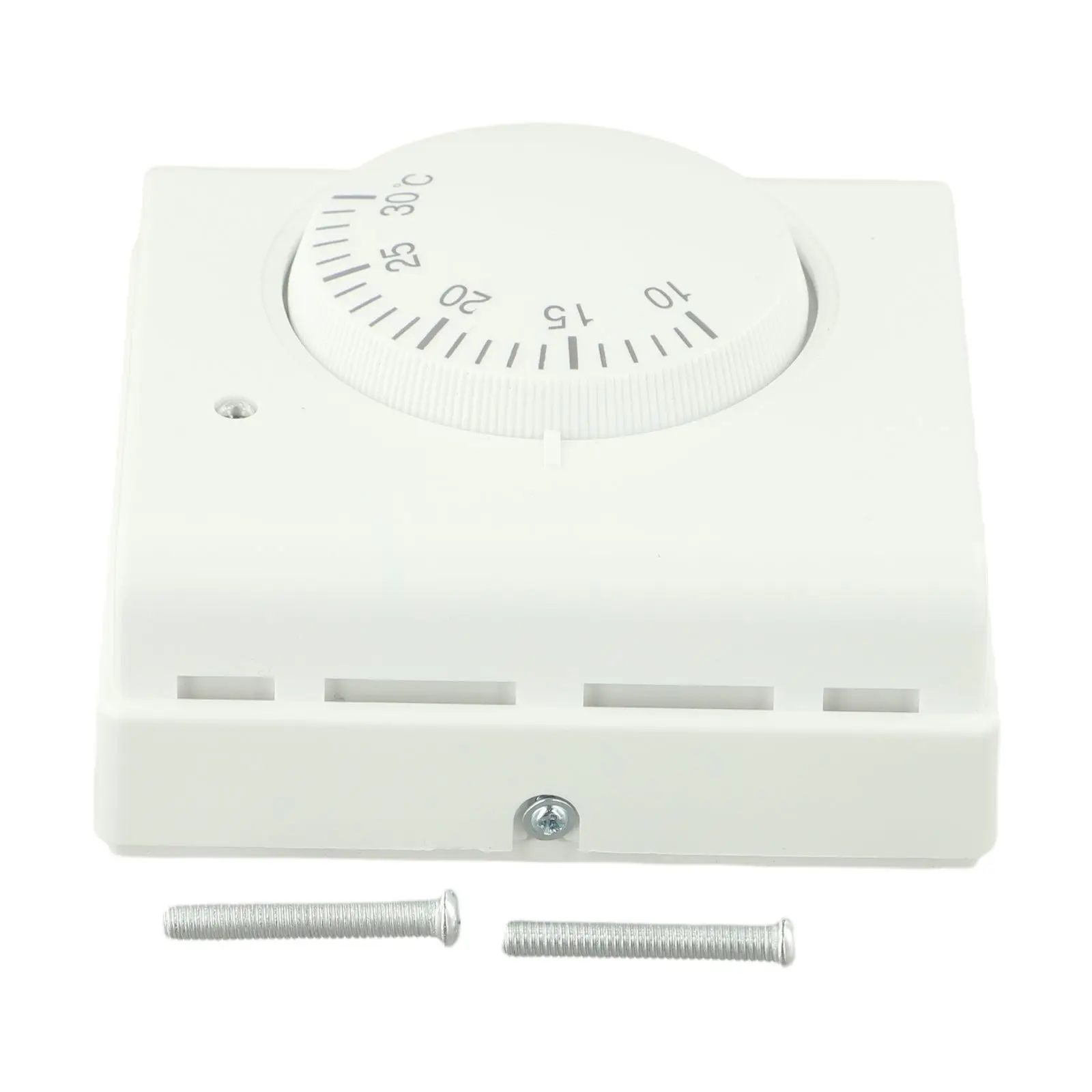 Mechanical Room Thermostat with Potential-Free Contacts Suitable for Electric Floor Heating and Central Heating