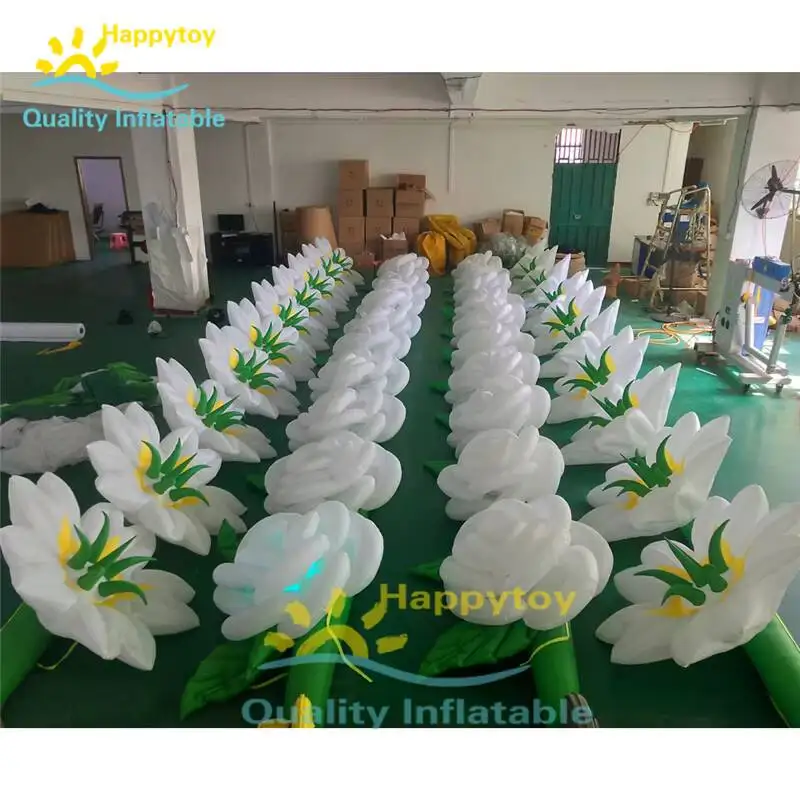 Hot Sale Custom Giant Inflatable Beautiful Advertising Flower, Inflatable Flower Chain For Wedding Party Decoration