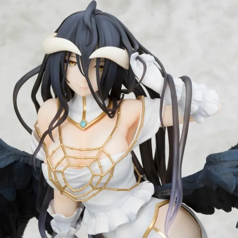 F:NEX Originele:OVERLORD Ainz Ooal Gown albedo 26-32 cm PVC Action Figure Anime Figuur Model Speelgoed Figuur collectie Pop Gift