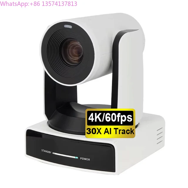 

Professional 4K 60fps 30X Optical Zoom Super Telephoto PTZ Camera MC630 - Long Range HD Video Surveillance Live Streaming