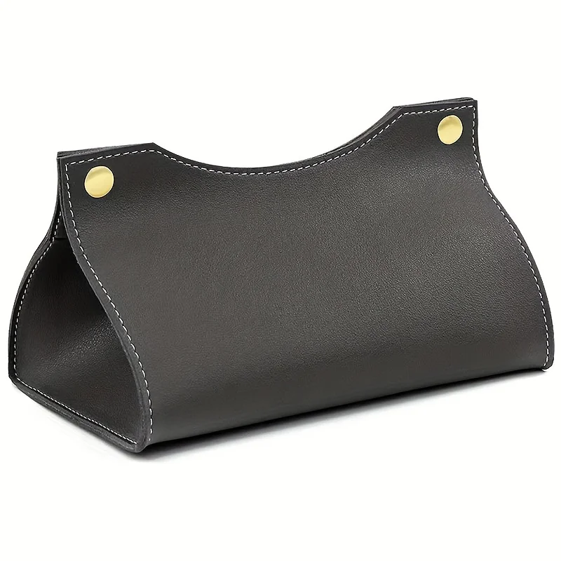 

Персонализированная кожаная коробка для салфеток класса люкс, креативный органайзер для дома и автомобиля, сумка-футляр для хранения салфеток