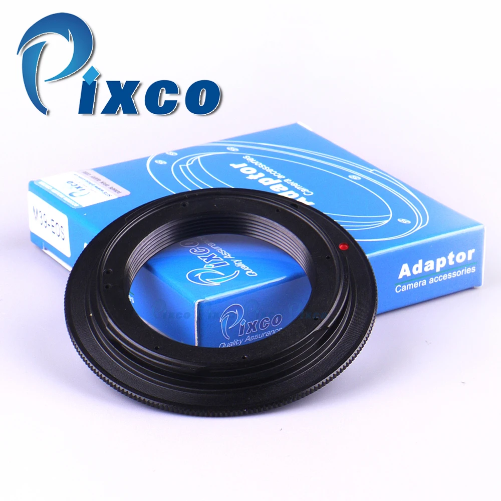 Terno adaptador de lente macro para lente Leica M39 para câmera Canon EOS