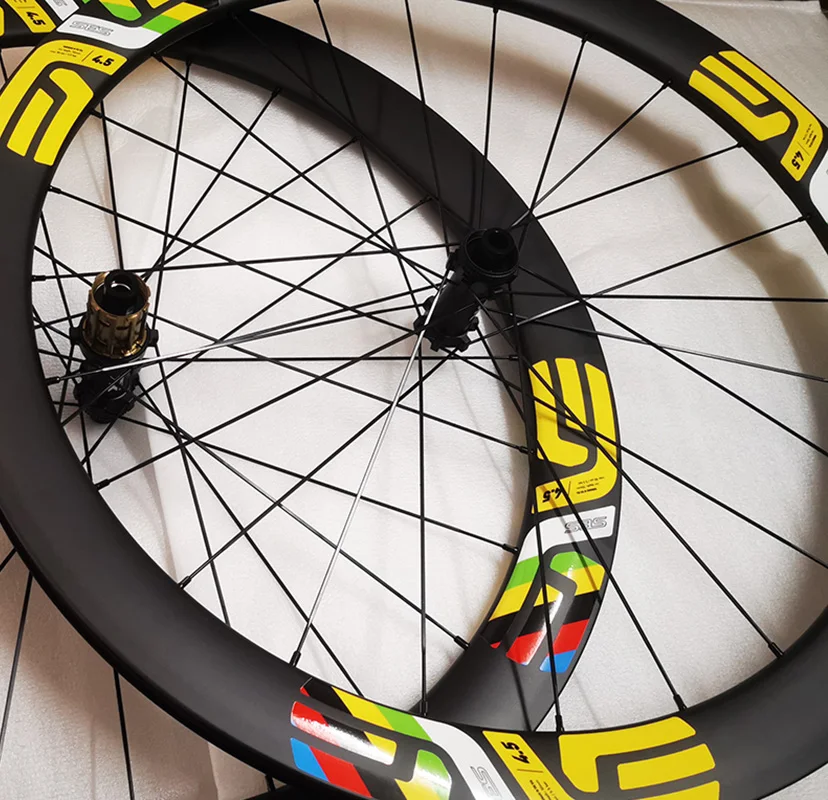 700C Disc Brake Carbon Bike Clincher Wheelset 45mm/50mm Width 28/30mm Ceramic Ratchet Center Lock Light Disc Gravel Cycle Wheel