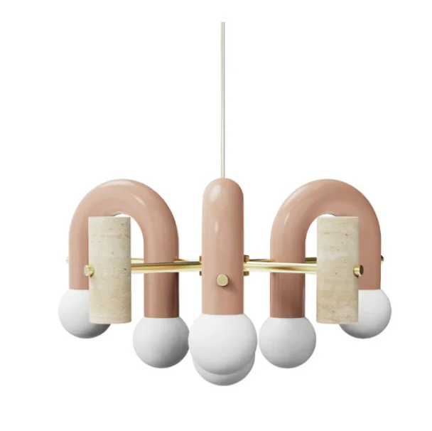 

Simplicity, individuality, art, children's room, Nordic modern lights