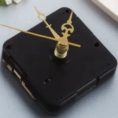 1Set Wall Clock Movement Plastic Kit Silent DIY Repair Parts Replacement High Precision Mute Mechanism Accessories