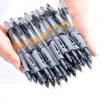 6pcs Retractable Gel Pens Set Black/Red/Blue Ink Ballpoint for Writing Refills Office Accessories School Supplies Stationery