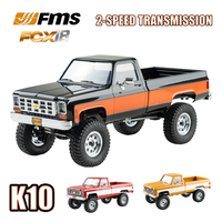 FMS 1:18 FCX18 Chevrolet K10 Pickup Rc Remote Control Car Model Simulation Climbing Car Four-wheel Drive Crawler Toys for Boys