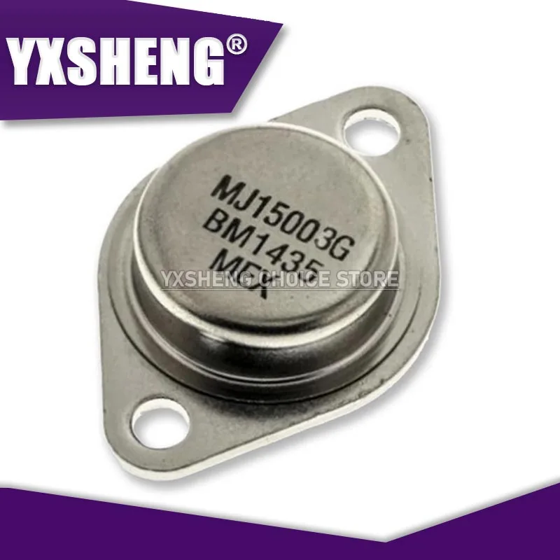 5PCS MJ15003G MJ15004G TO-3P 20A 140V Silicon Power Transistor MJ15003 MJ15004 TO3P