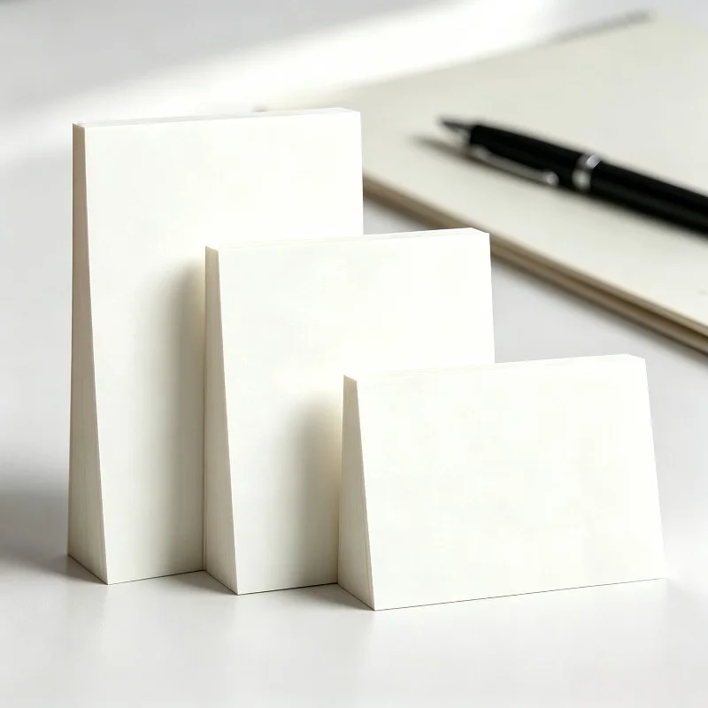1pc Smooth Self-adhesive Semi-transparent Sticky Notes, Ideal for Book Annotation, Marking Info at School, Office and Study