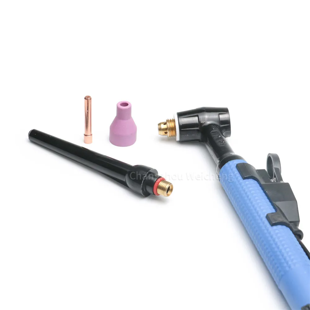 Antorcha de soldadura Tig QQ150 personalizada/antorcha refrigerada por aire de 5m con alta calidad para soldadura Tig