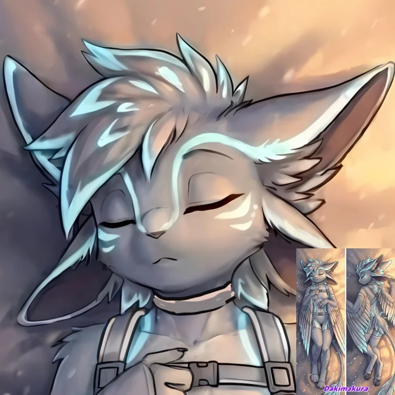

Dakimakura Anime Pillow Case Furry Astra Double-sided Print Of Life-size Body Pillowcase Gifts