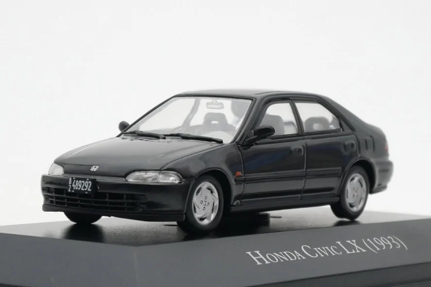 IXO 1:43 Honda Civic EG9 1993 LX Black alloy car model Collection gift