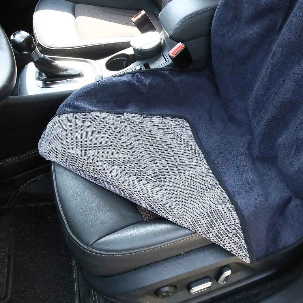 Towel Car Seat Cushion for Athletes Fitness Gym Running Beach Swimming