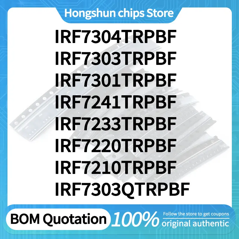 

IRF7303QTRPBF IRF7304TRPBF IRF7303TRPBF IRF7301TRPBF IRF7241TRPBF IRF7233TRPBF IRF7220TRPBF IRF7210TRPBF Standard version