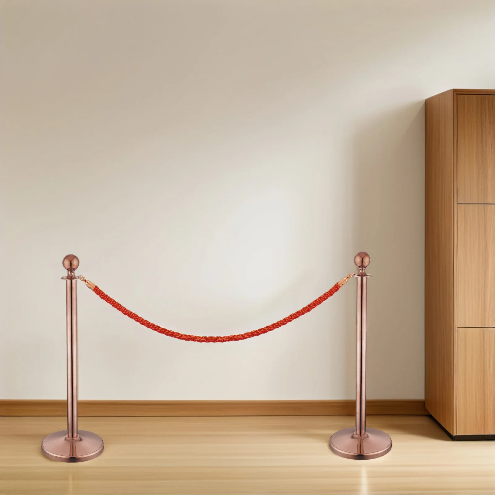 Концевой стопор для веревки, металлический замок для шнура, сверхмощный соединитель для ограждения, цинковый сплав, защита от потерь, защита от износа