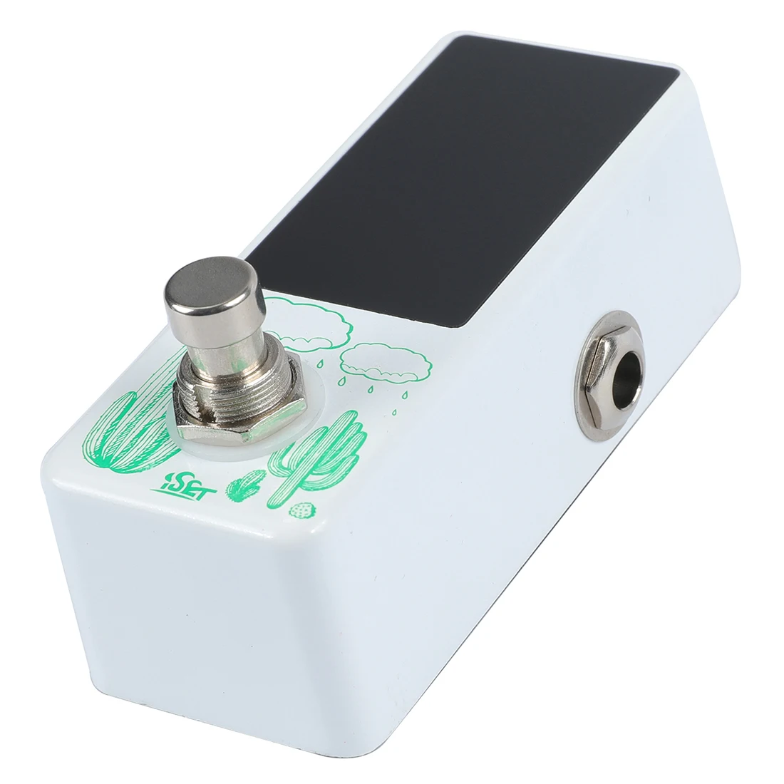 ISET Electric Guitar Tuner Pedal High Precision Chromatic Auto with LCD Display For Guitar Bass True Bypass Guitar Accessories