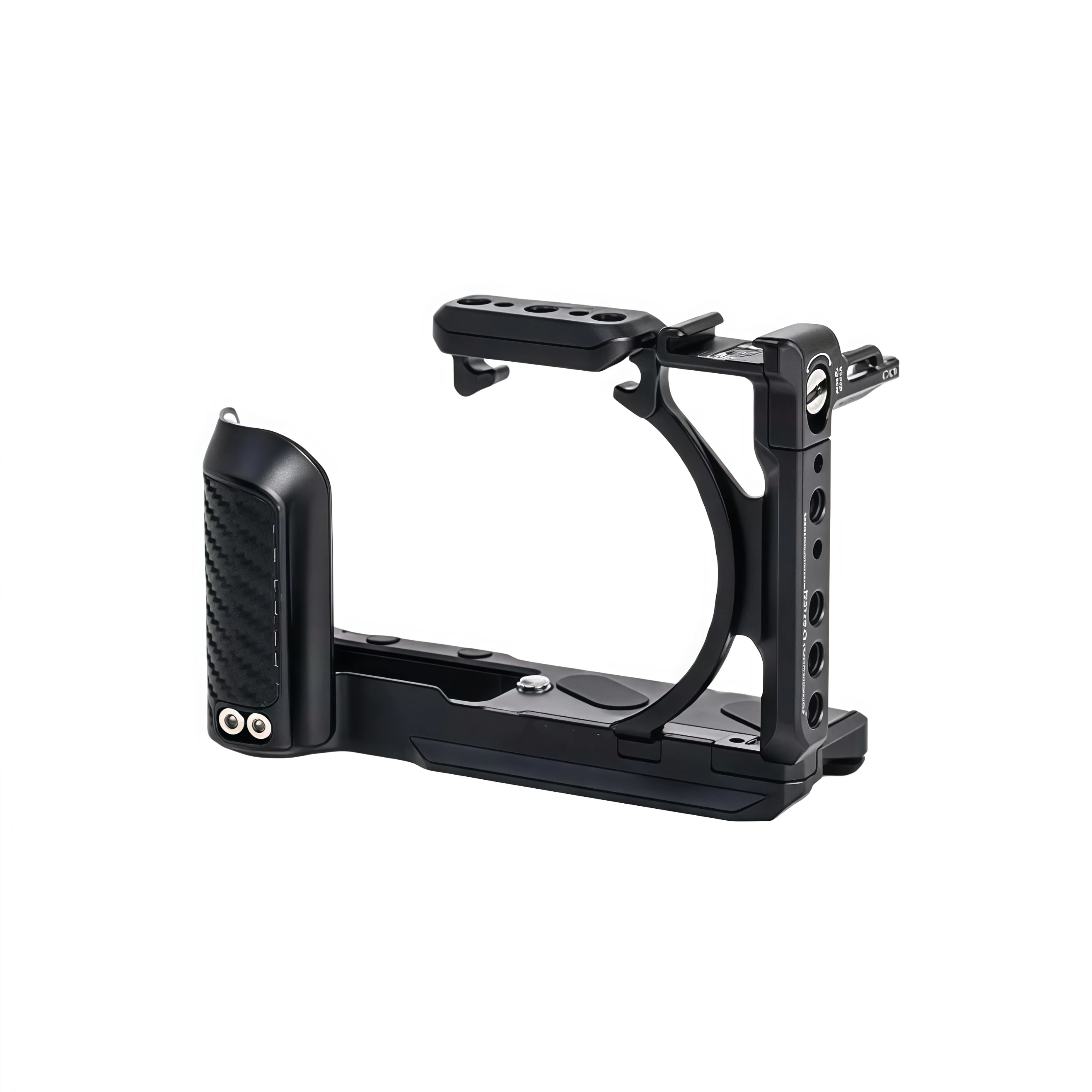 مثبت قفص الكاميرا سريع التحرير لإطار حماية من الألومنيوم لتوسيع Canon V1 VLOG