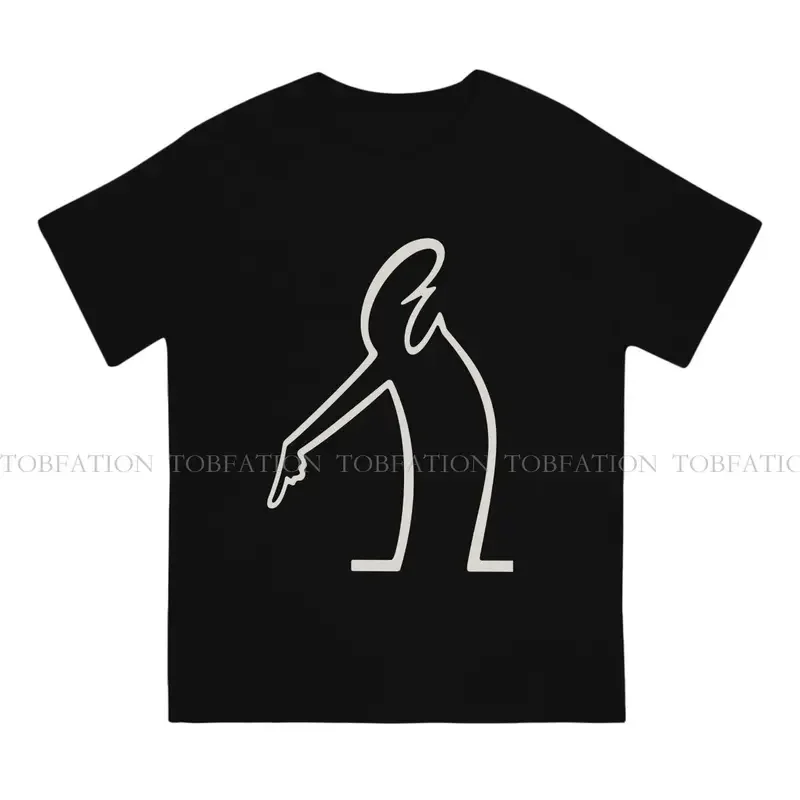 Y2K la line lineman art here tshirt homme Men tees 4XL 5XL 6XL 100% cotton t shirt