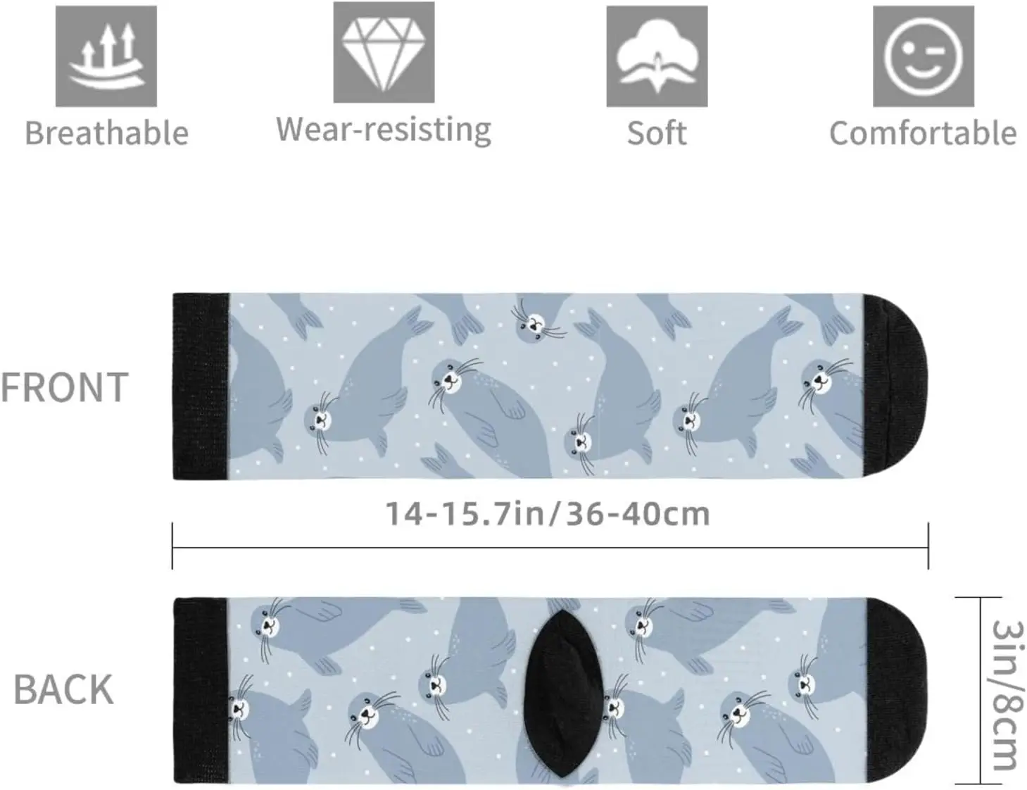 Calzini casual divertenti e funky per uomo donna