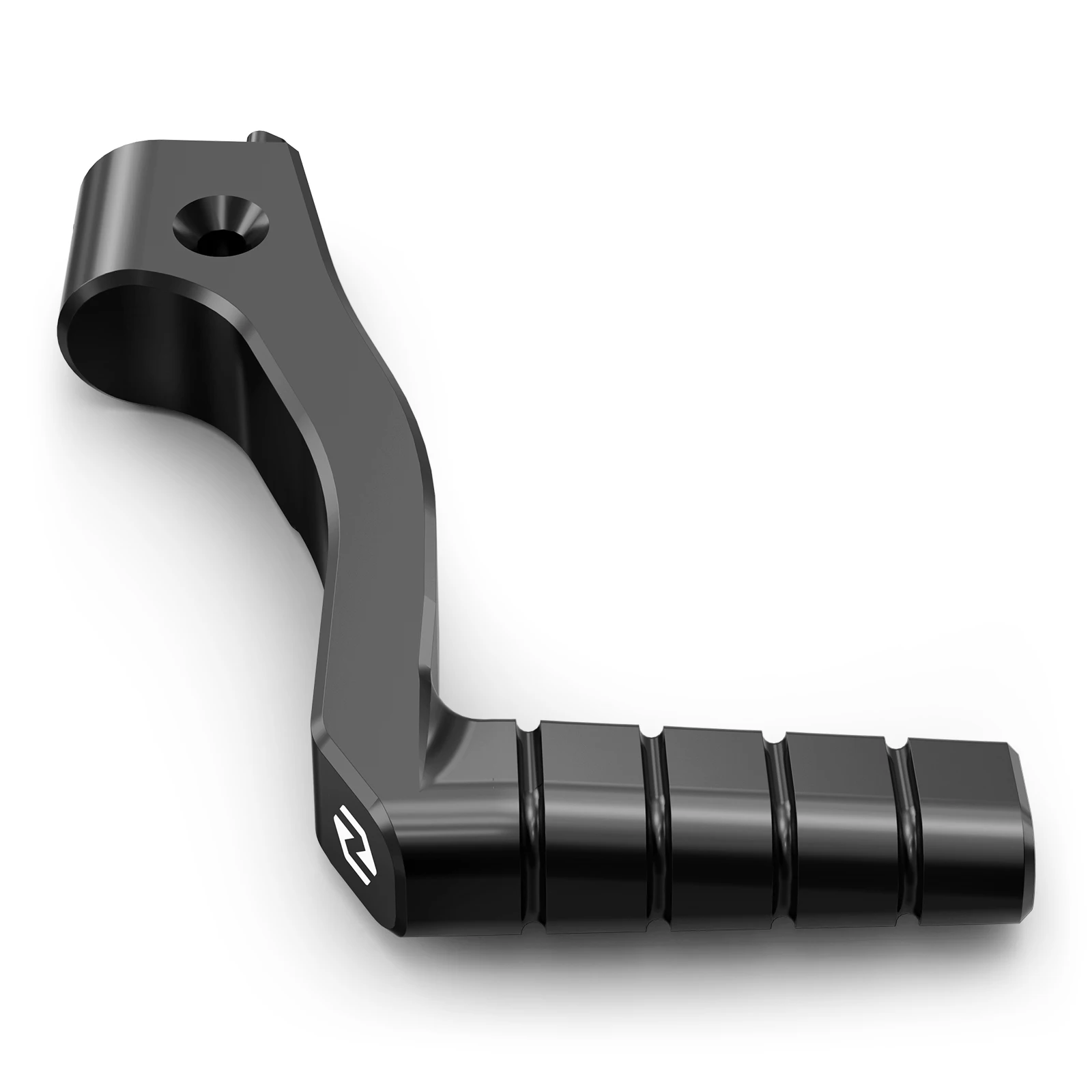 NICECNC Verlängerte, breitere Fußrasten und Kickstarter-Hebel für Yamaha Banshee 350 1987-2006, ersetzt 2GU-15620-01-00, Aluminium – Detail 12