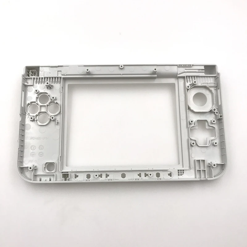 بديل لإطار شل 3DS XL للإطار البلاستيكي الأوسط باللون الأبيض أو الأسود