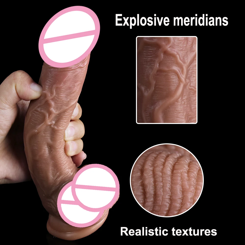 Cheap Sexy Adult Dildo Toy Female Penis Suction MaleGay Double Layer G-Spot Sexy Gay Stimulator Female Masturbator Adult Product