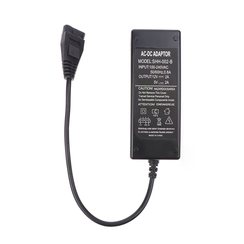 

Universal External 12V/5V 2A Hard Disk Power Supply Adapter High Quality USB To SATA/IDE Adapters For HDD/CD-ROM Computer