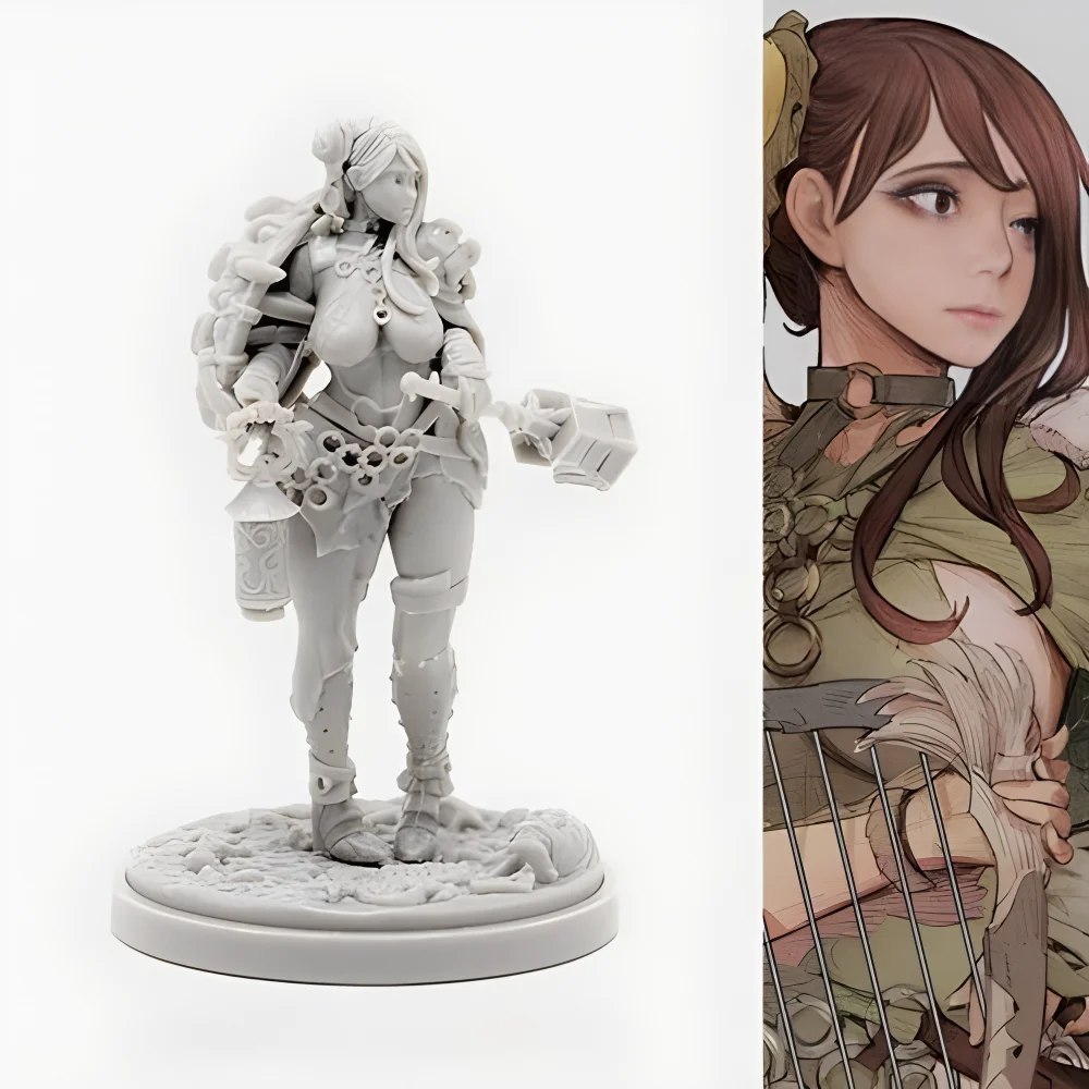 model kit resin kit   KINGDOM DEATH KD Beauty Soldier 28395