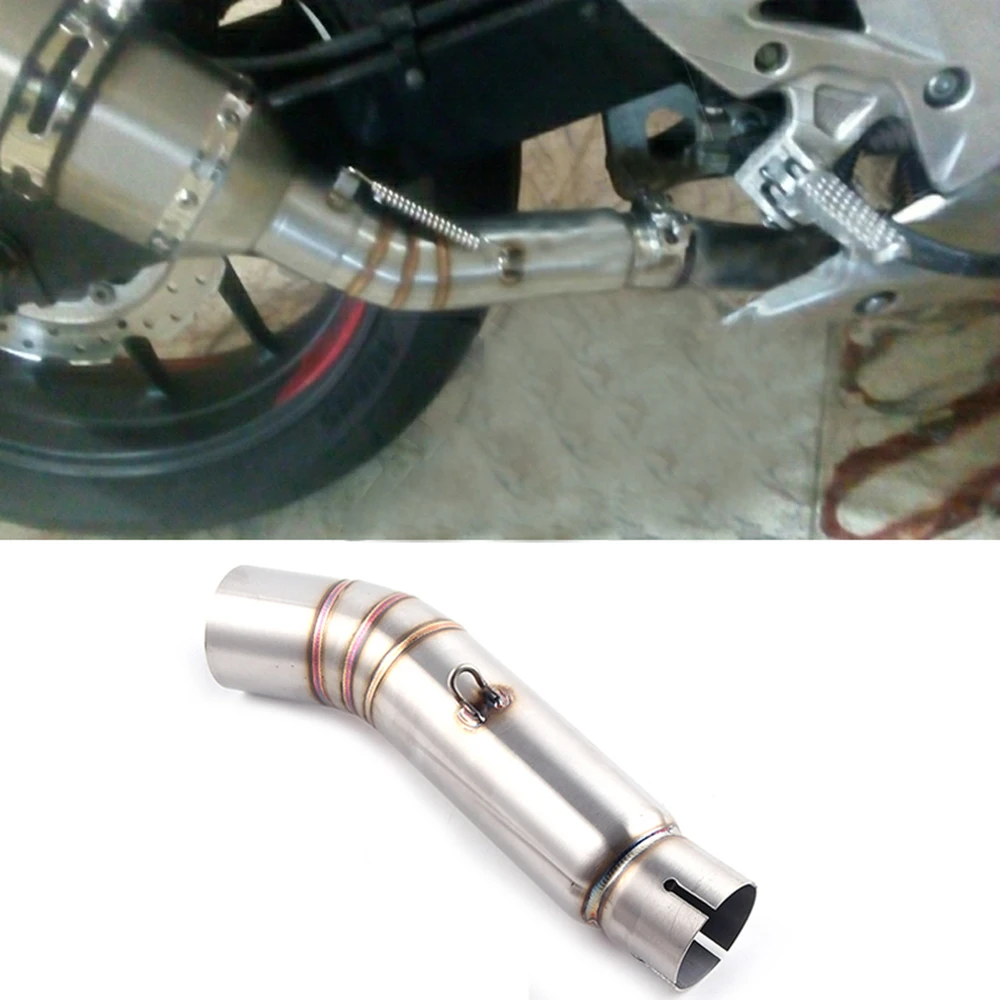 

CBR 500 300 Motorcycle Exhaust Contact Middle Pipe Connector For HONDA CBR500R CBR 300 CBR300 2012-2015 Muffler