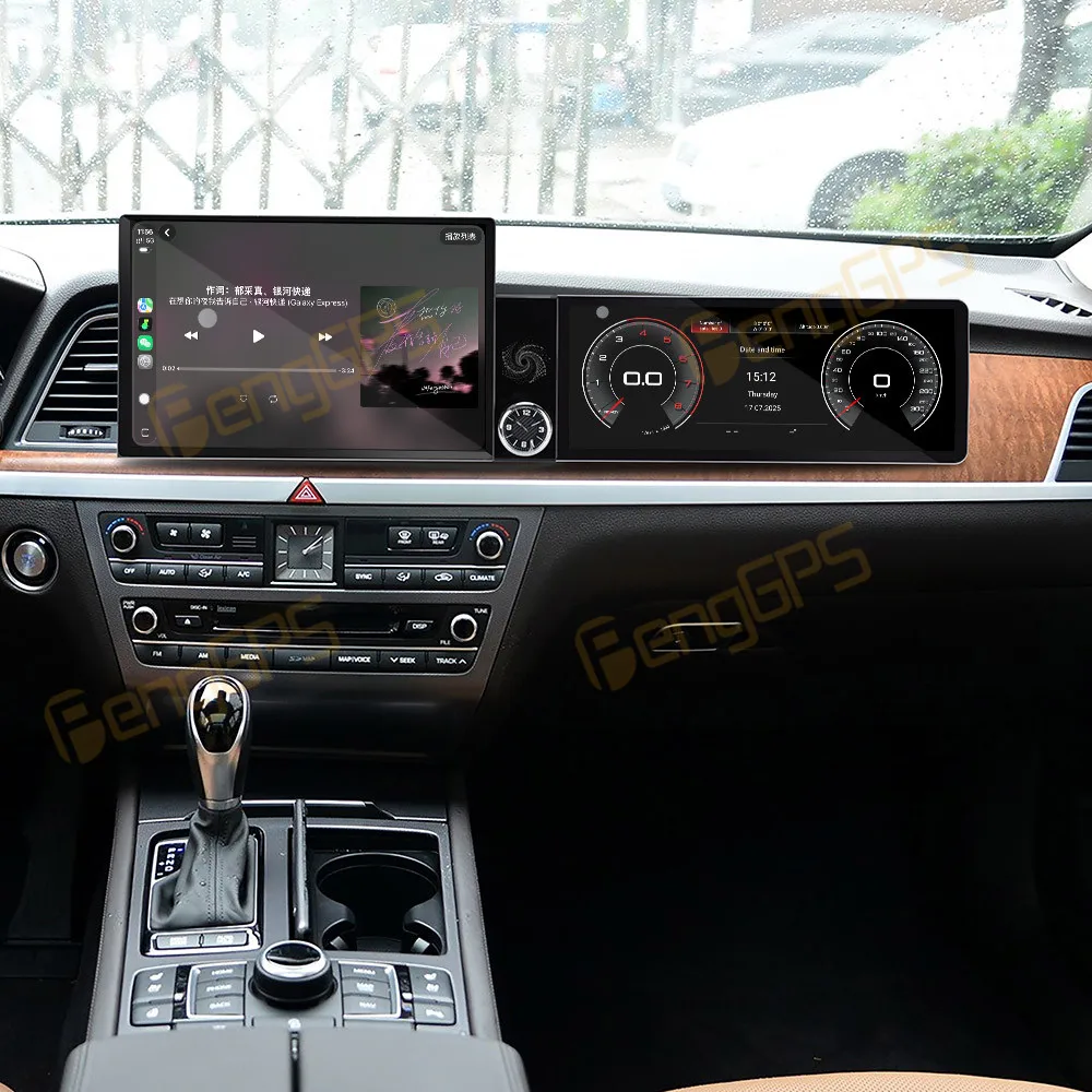 Car Accessories Radio For Hyundai Genesis 2013-2016 Android Auto GPS Navigation Multimedia Stereo Receiver Head Unit Offline