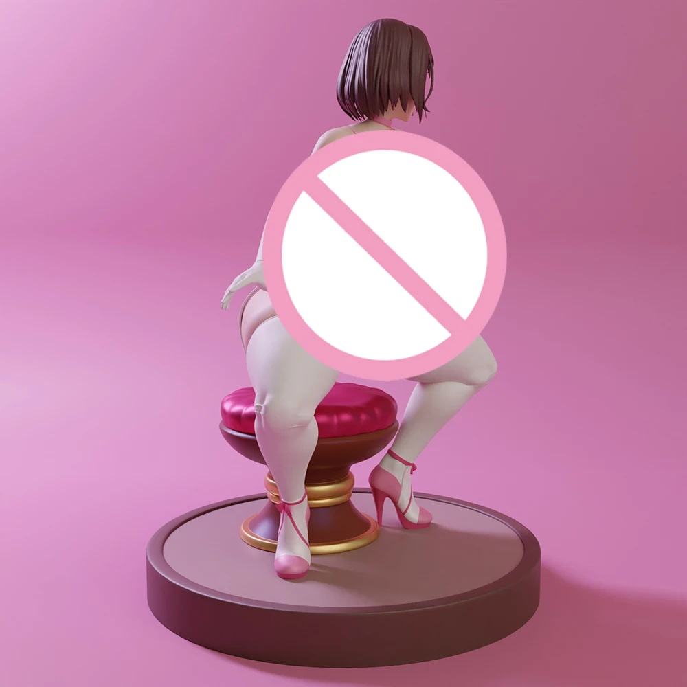 1:24 جميلة قزم و جبهة مورو NSFW ثلاثية الأبعاد طباعة الراتنج مجموعات الالعاب Gk غير مصبوغ تمثال WaiFu لتقوم بها بنفسك تمثال غير مجمعة أرقام نموذج اللعب #3