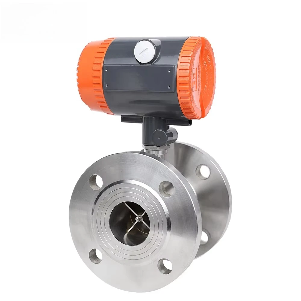 

Industrial Cutting Fluid Thermal Oil Bio LCD Display Liquid Turbine Flow Meter for Petroleum and Chemical Industries