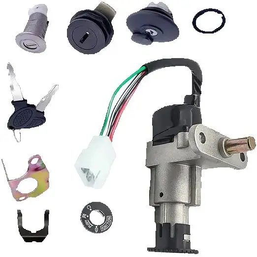 

49 Ignition Switch Lock Key Set for Scooter B08 B09 Motorcycle Full Car Lock Fit For GY6 50 125 Fuel Tank Cover Lock