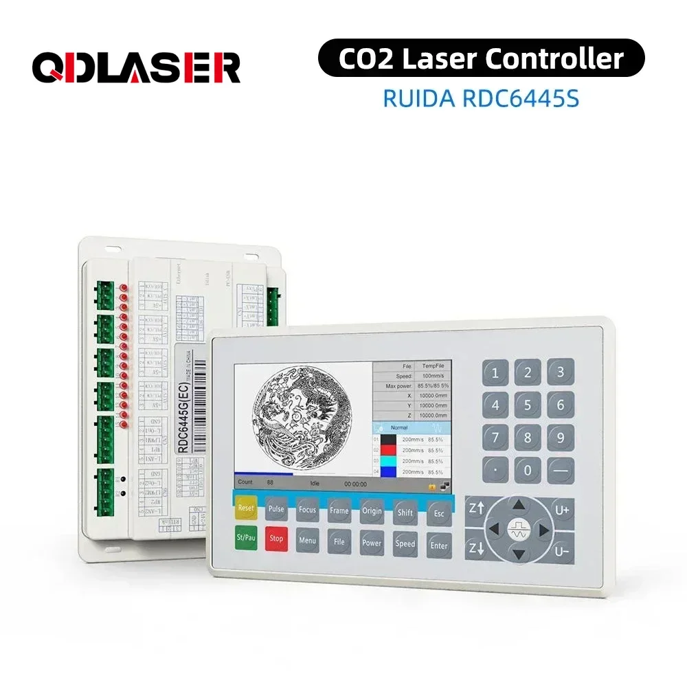Ruida-Contrôleur Laser CO2 6445S RDC6445S, Mise à Niveau 6445 6445G RDC6445G, Systèmes pour Machine de Découpe et de Gravure
