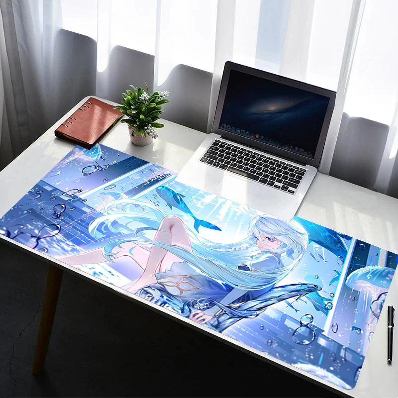 

Mouse Pad PC Non Slip Rubber Mousepad Laptop G-genshin Impact Gamer Cabinet Keyboard Pad Office Computer Gaming Desk Mouse Mat