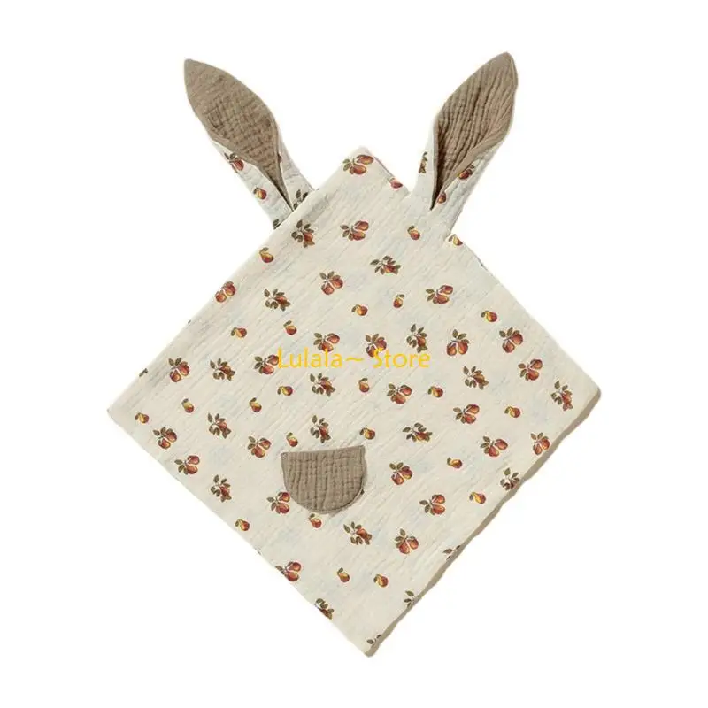 Y4QA متعدد نمط القطن الطفل المعزي بطانية بطانية أمان من الموسلين طفل محبوب صبي فتاة لينة الطفل هدية خفيفة الوزن المرايل- #3