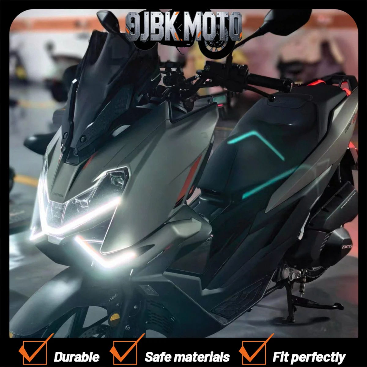 

FOR ZONTES 150X Racing Edition Windshield motorcycle chest protector windshield and rain shield Increase deflector Accessories