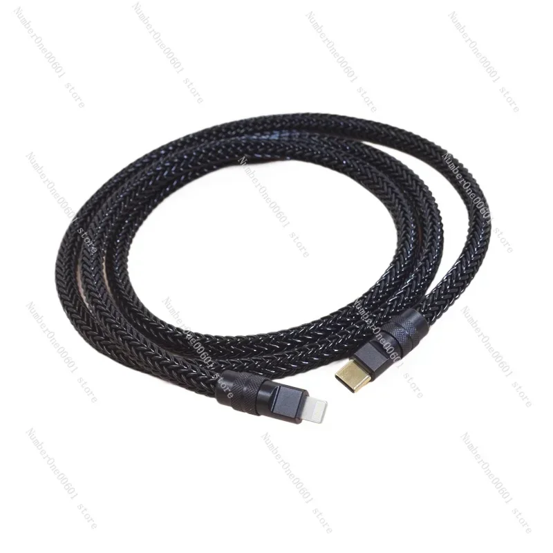 

For Ightning To USB-B Square Port A-B Decoding DAC Sound Card TypeC USB-C Live Silver Alloy USB Mini B Data Cable