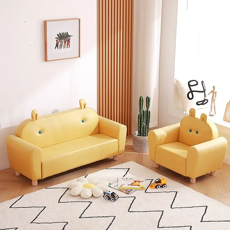 Puffs Children's Sofa Infant Chair Baby Room Kinder Baby Sofa Pouf Kids Opens Kawaii Little Kid Infant Divano Bedroom Furniture