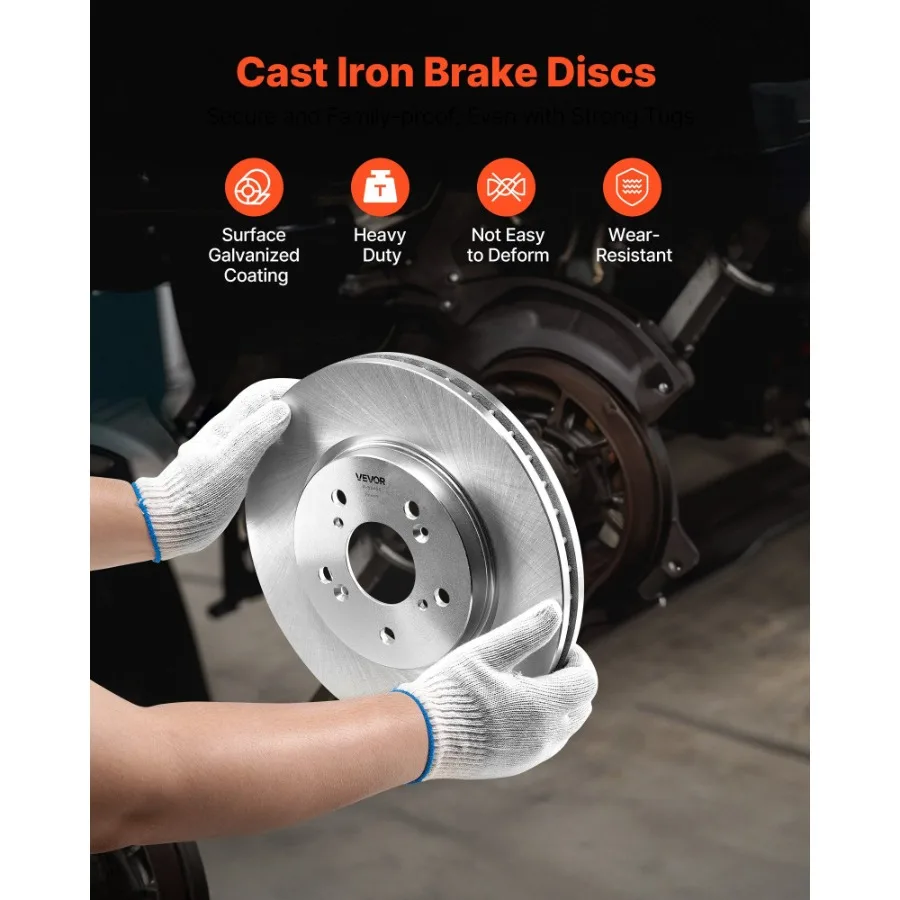 Kit freno anteriore e posteriore compatibile con i modelli Honda CRV AWD 20122016