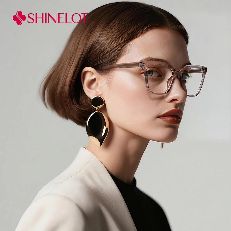 

92602 Classic Retro Women Cat Eye Eyeglasses Frame Eye Protection Plain Glasses Youth Style Hot Sale Female Eyewear for Mom