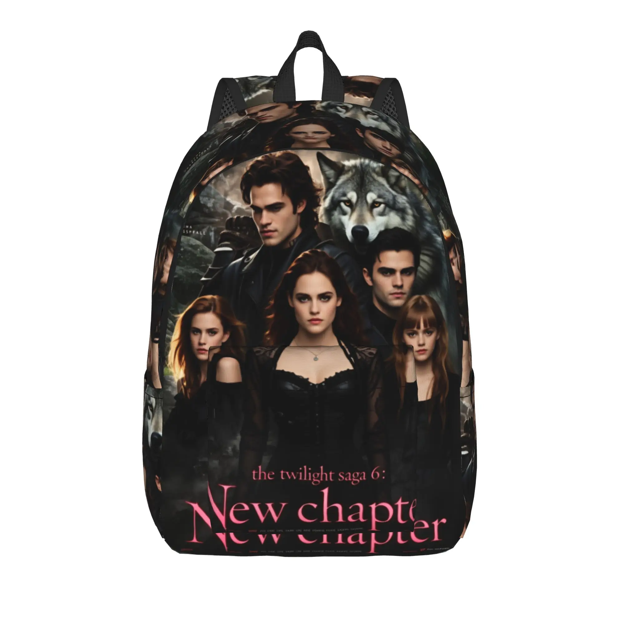 Decor Edward Backpack The Twilight Saga Travel Backpacks Student Unisex Cute School Bags High Quality Print Rucksack