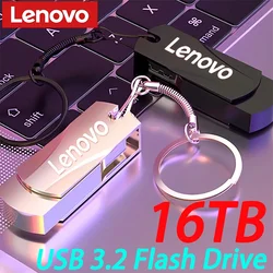 Lenovo 16TB Pendrive yüksek hızlı USB 3.0 Flash sürücü 2Tb Mini taşınabilir kalem sürücü 8TB 4TB Metal Flash Disk 1TB Usb pc için bellek