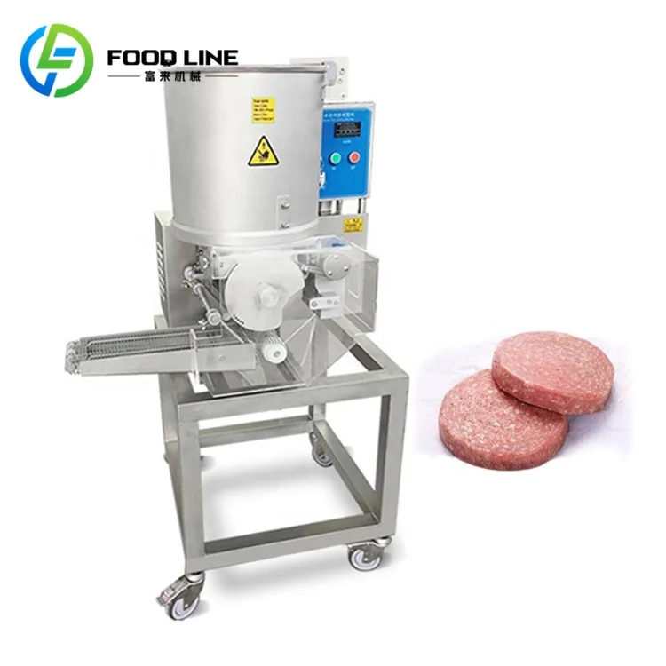 Venta caliente Chuletas Hamburguesa Pastel de carne Parrilla de ternera Prensa para hamburguesas Patty Máquina formadora